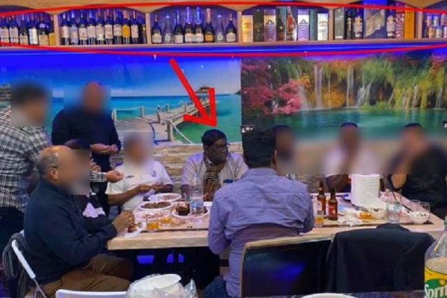 தமிழீழம் கிடைத்த பெருமையில் கூட்டமைப்பின் எம்.பி லண்டனில் குடி…