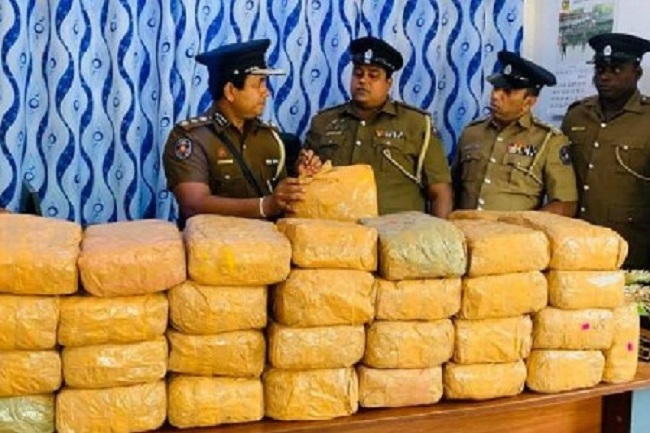 பதுக்கி வைக்கப்பட்ட 3 கோடி பெறுமதியான கஞ்சா… ஒருவர் கைது!