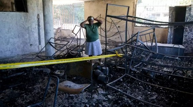 ஆதரவற்றோர் இல்லத்தில் ஏற்பட்ட பயங்கர தீ விபத்து! 15 குழந்தைகள் பலியான சோகம்!!