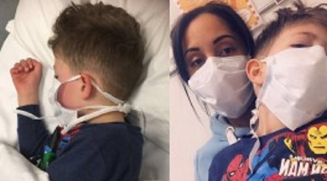 அம்மா நான் இறந்துருவேனா? கொரோனாவால் பாதிக்கப்பட்ட 5 வயது சிறுவன்!!