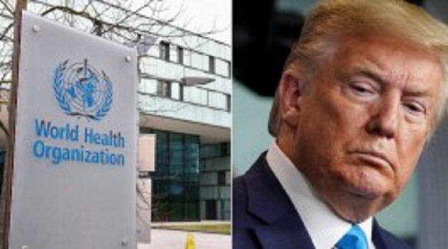 கொரோனா விவகாரம்… உலக சுகாதார அமைப்பை அச்சுறுத்தும் டிரம்ப்!