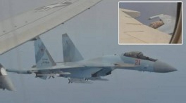 நடுவானில் அமெரிக்க விமானத்தை கதி கலங்க வைத்த  ரஷ்யா….