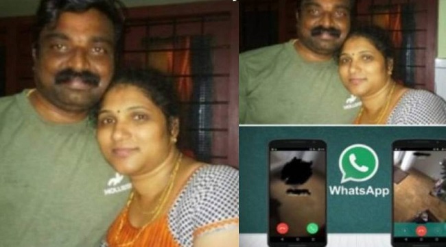வெளிநாட்டிலிருந்து கணவனிடம் வீடியோ கால் மூலம் பேசிய மனைவி… அப்போது நேர்ந்த அசம்பாவிதம்! என்ன தெரியுமா?