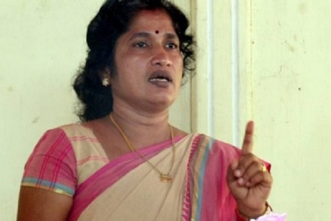 தமிழ் தேசியக் கூட்டமைப்பினருக்கு சரியான பாடம் கற்பிக்கப்படும் ! அனந்தி சசிதரன்