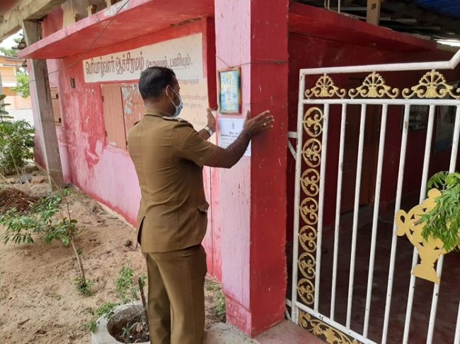 வல்லிபுர ஆழ்வார் ஆலயத்திற்கு சென்றவர்கள் தனிமைப்படுத்தல்; ஆலயத்திற்கும் சீல்! நடந்தது என்ன?