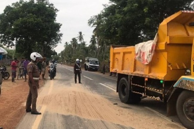 கிளிநொச்சியில் கோரவிபத்து! ஒருவர் படுகாயம்…!!