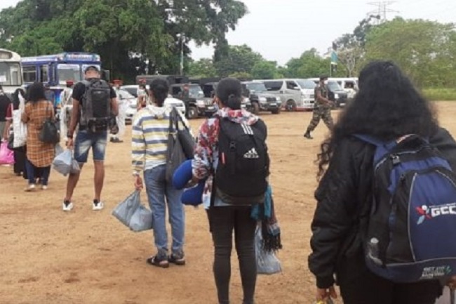 தனிமைப்படுத்தப்பட்ட 164 பேர் விடுவிப்பு! முக்கிய தகவல்