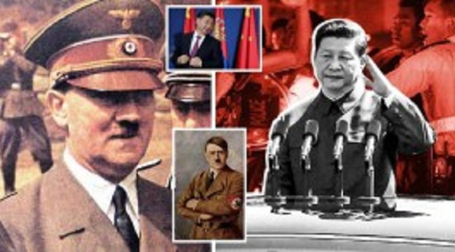 ஹிட்லரின் பாதையை அப்படியே பின்பற்றும் சீனா அதிபர்..