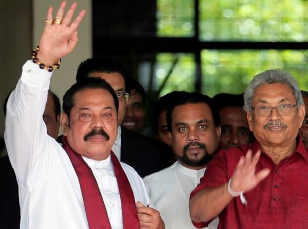 இலங்கையில் அதிபர் தேர்தலுக்கு பின்னர் ராஜபச்சே சகோதரர்கள் மீண்டும் ஒரு வெற்றி!