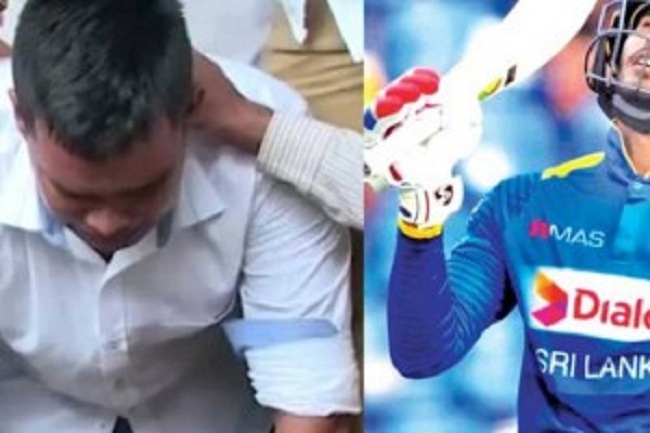 இலங்கை கிரிக்கெட் அணி வீரரின் சகோதரன் கைது