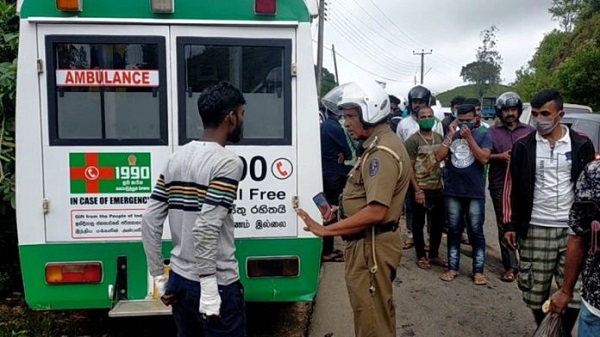 போட்டிக்கு மோட்டார் சைக்கிள் ஓடியவருக்கு நேர்ந்த கதி!