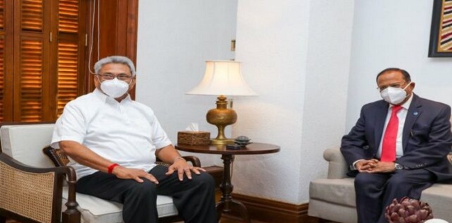 ஜனாதிபதி கோட்டா- டோவல் சந்திப்பு!