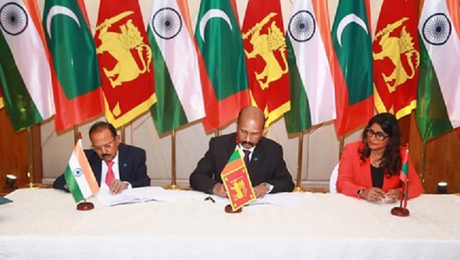 இந்தியா-இலங்கை-மாலைதீவுகள் இடையே கடல்சாா் பாதுகாப்பு பேச்சுவாா்த்தை… முக்கிய தகவல்