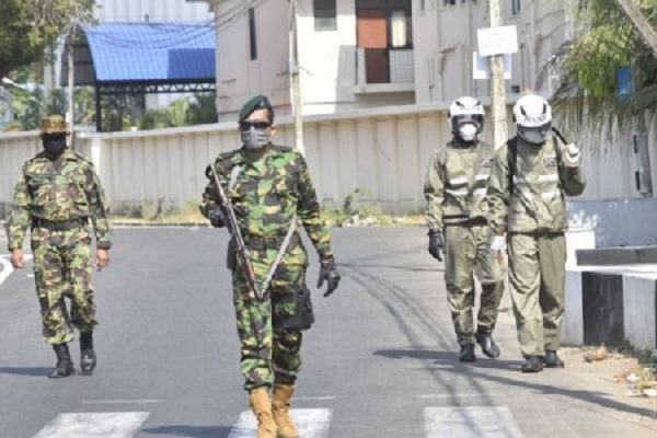 ஸ்ரீலங்கா இராணுவ வீரர்கள் மூவருக்கு கொரோனா தொற்று உறுதி!