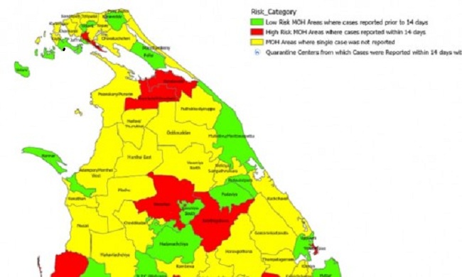 இலங்கையின் அதிக ஆபத்தான இடங்களின் விபரம் வெளியானது