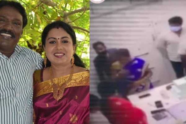 வீட்டு வேலைக்கு வந்த பெண்களை காலில் விழச்சொல்லி புஷ்வனம் குப்புசாமி குடும்பத்தார் வற்புறுத்தியதாக புகார்!