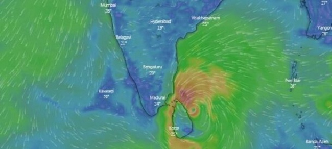 மன்னார் எல்லையில் புரேவி! வெளியான முக்கிய தகவல்