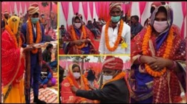 தாய் மற்றும் மகளுக்கு ஒரே நாளில் நடைபெற்ற திருமணம்!