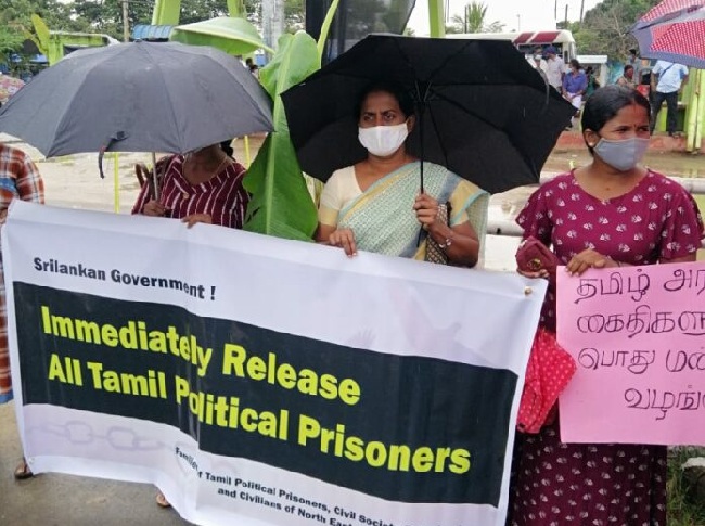 யாழ்.சாவகச்சேரியில் போராட்டம்!