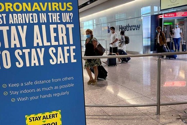 பிரித்தானியாவில் இருந்து இலங்கை வந்த நபருக்கு புதிய வகை கொரோனா உறுதி!