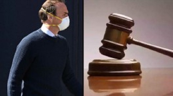 கொரோனா தொடர்பில்  நீதிமன்றத்தில் வாதிட்ட நபருக்கு நேர்ந்த கதி