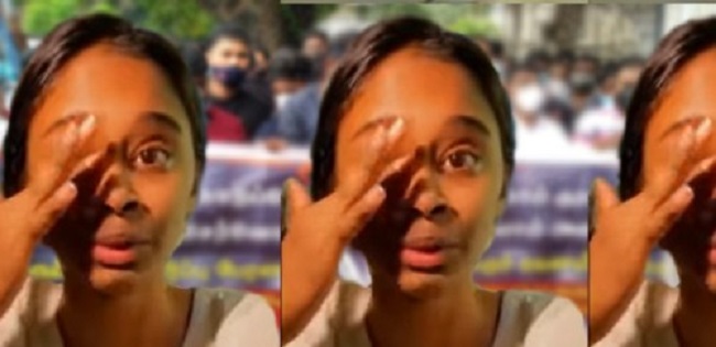 வரலாற்றை அழிக்காதீர்கள்; புலம்பெயர் தமிழ் சிறுமியின் வைரலாகும் வீடியோ…!!