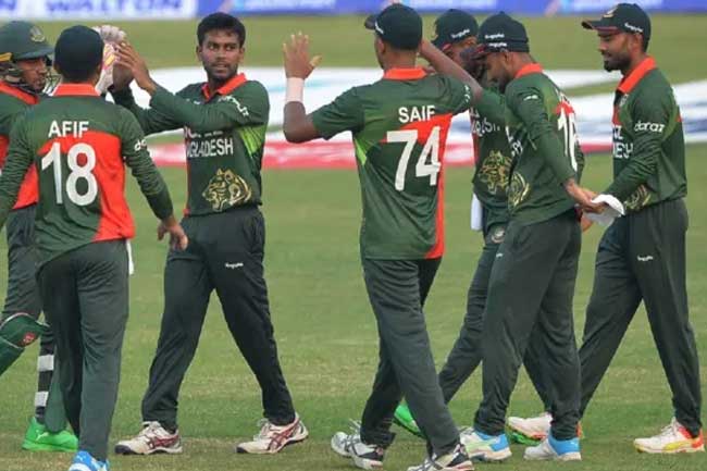 33 ஓட்டங்களால் இலங்கை அணியை பங்களாதேஷ் அணி வீழ்த்தியது