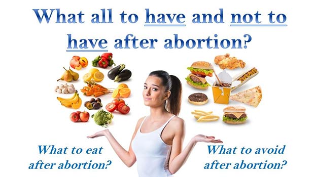 கருக்கலைப்புக்கு பின் கடைபிடிக்க வேண்டிய ஆரோக்கியமான உணவு பழக்கவழக்கம்