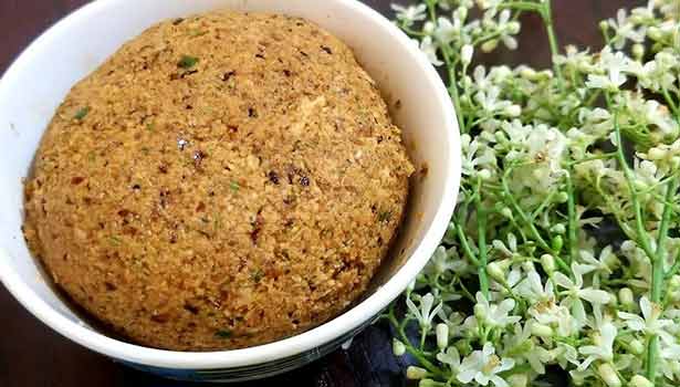 வேப்பம்பூ வேர்க்கடலை துவையல்