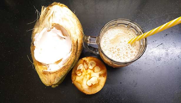 உடலுக்கு புத்துணர்ச்சி தரும் நுங்கு இளநீர் ஜூஸ்