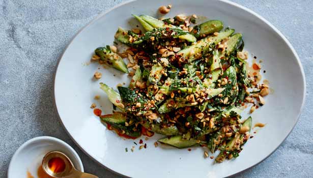 வெள்ளரிக்காய் வேர்க்கடலை சாலட்