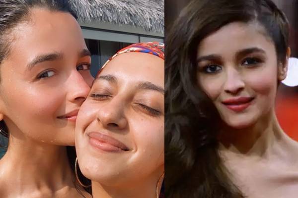 தோழியுடன் படுக்கையறையில் பிரபல நடிகை ஆலியா! லீக்கான புகைப்படம்..