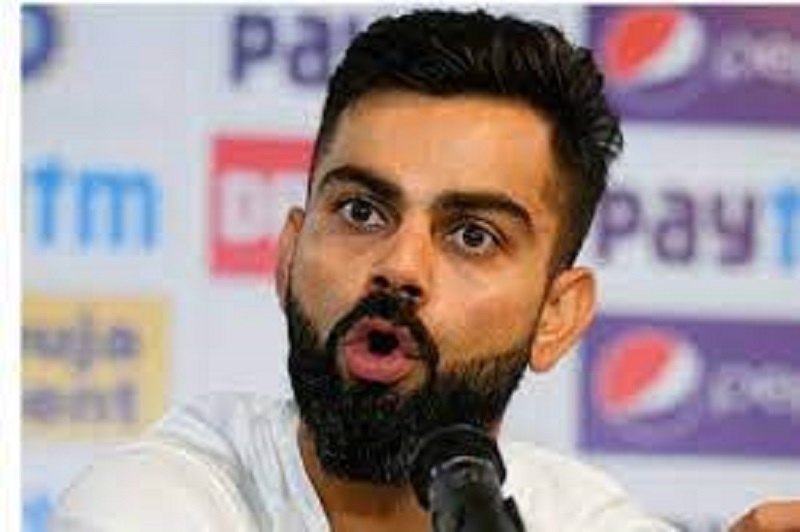 நிரூபர் கேட்ட   கேள்வியால் கோபமான கோஹ்லி