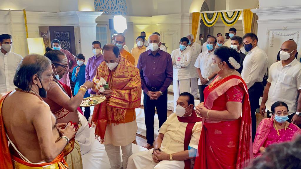 அலரிமாளிகையில் இடம்பெற்ற நவராத்திரி விழா