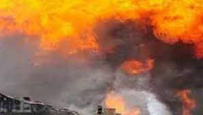 சீன தொழிற்ச்சாலையில் திடீர் தீ விபத்து!