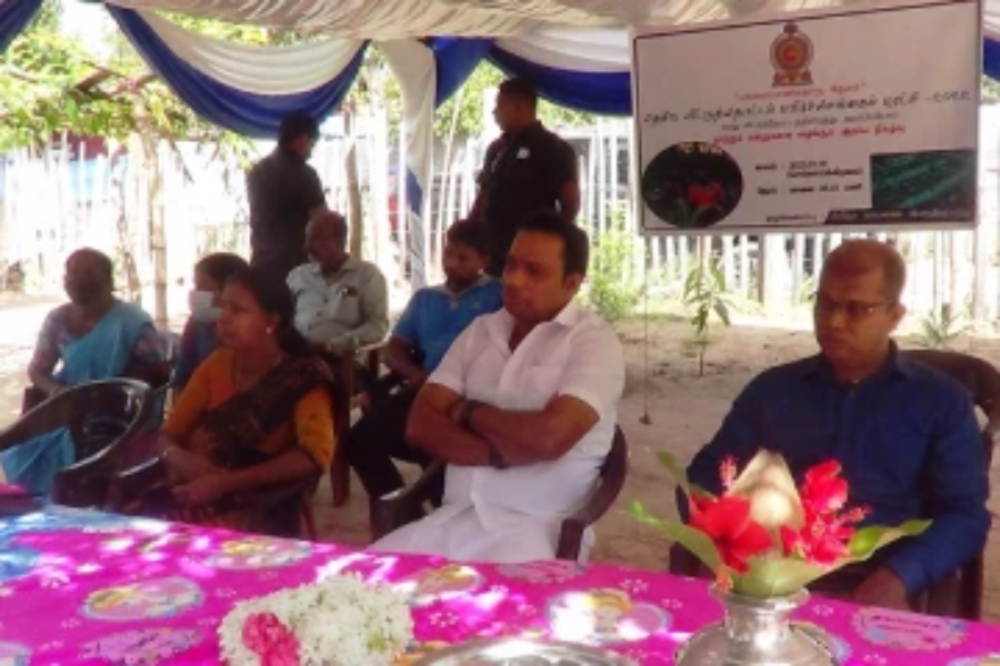 மட்டக்களப்பில் வீட்டுத்தோட்டத்திற்கு 10கோடி ரூபா நிதி ஒதுக்கீடு