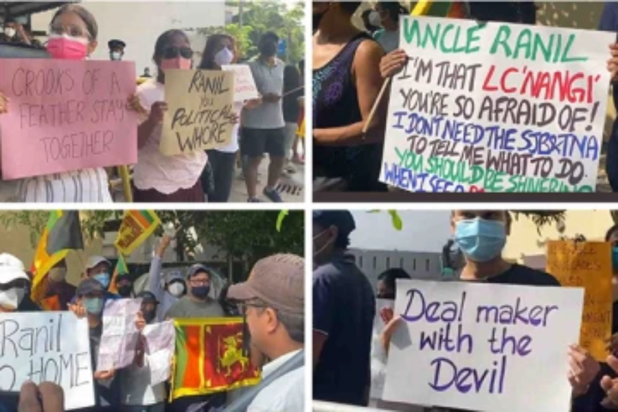 ரணிலின் வீட்டிற்கு அருகில் பதற்றம்