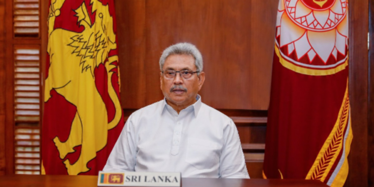 கோட்டாவை நாடு கடத்த வேண்டும் போராட்டத்தில் ஈடுபடும் சிங்கப்பூர் மக்கள்