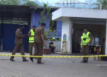 எரிபொருள் நிரப்பு நிலையமொன்றில் துப்பாக்கிச்சூடு!