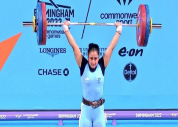 காமன்வெல்த் போட்டி – பளு தூக்குதலில் இந்தியாவுக்கு மேலும் ஒரு வெண்கல பதக்கம்