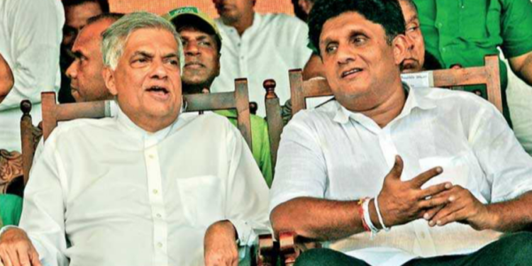 சஜித் ரணில் இடையே கலந்துரையாடல்