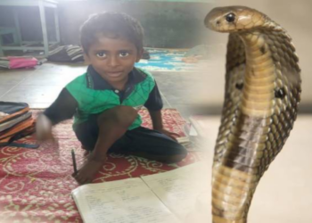 தாயை காப்பாற்ற சென்ற சிறுவனுக்கு நேர்ந்த துன்பம்