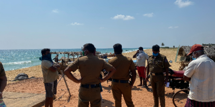 கடற்கரையில் இளைஞர் ஒருவர் சடலமாக மீட்பு!