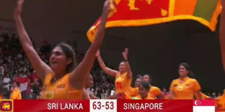 ஆசிய வலைப்பந்தாட்ட போட்டியில் வெற்றி கிண்ணத்தை தனதாக்கியது இலங்கை அணி!