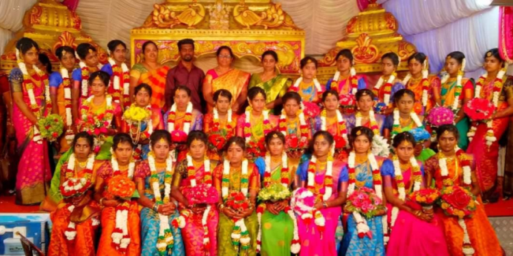 கிளிநொச்சி மகாதேவா சிறுவர் இல்லத்தில் 29 பிள்ளைகளுக்கு ஒரே நேரத்தில் நிகழ்ந்த மஞ்சள் நீராட்டு விழா