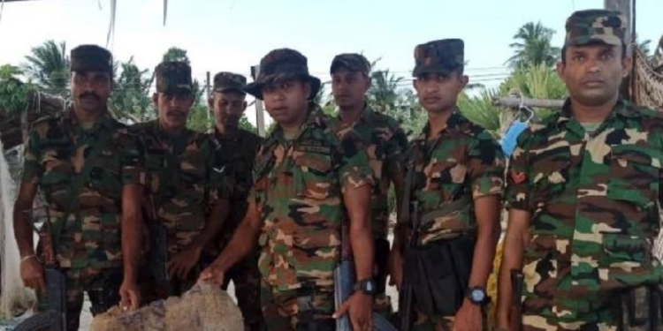 யாழ் அதிரடிப்படையினர் மேற்கொண்ட சுற்றிவளைப்பில் ஒருதொகை கஞ்சா மீட்பு!