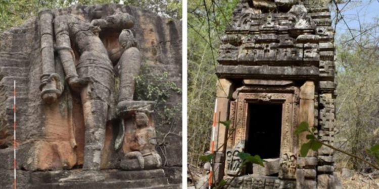 இந்தியாவில் புத்த கோவில்களின் எச்சங்கள் கண்டுபிடிப்பு!