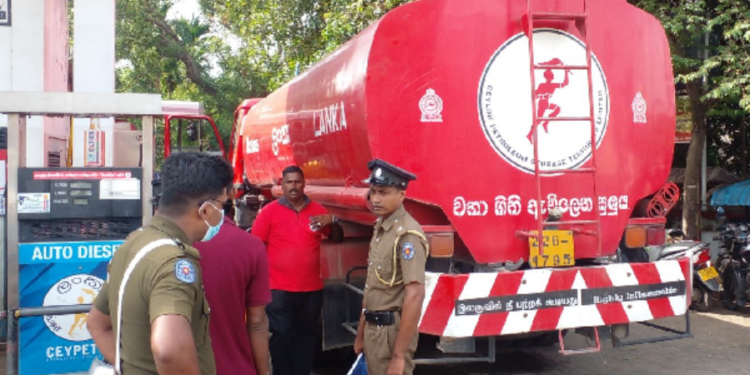 இலங்கையின் எரிபொருள் கையிருப்பு குறித்து வெளியாகியுள்ள செய்தி!