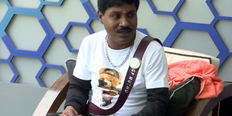 பிக்பாஸ் வீட்டை விட்டு வெளியேறினார் ஜிபி முத்து