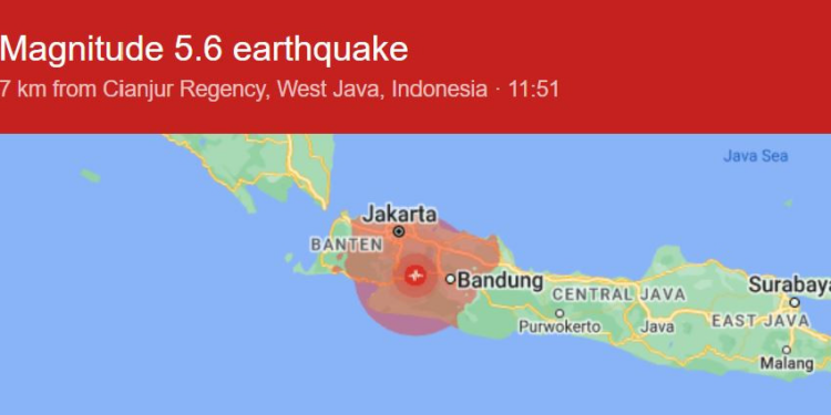 இந்தோனேஷியாவில் இன்றைய தினம் பாரிய நிலநடுக்கம்!